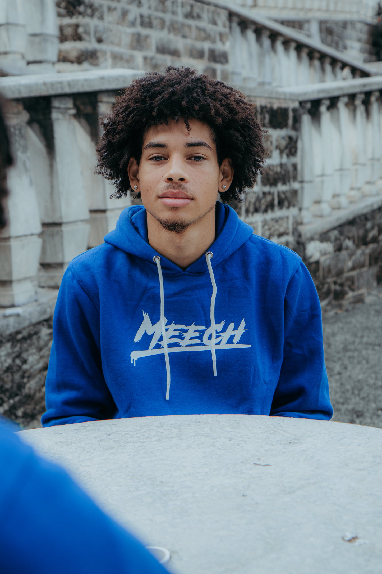 Meech Pullover Hoodie BLUE (WNTR EDTN )