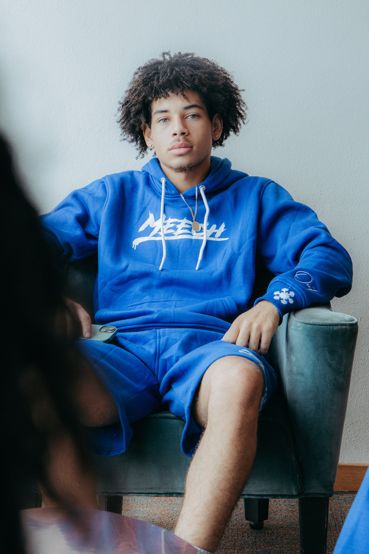 Meech Pullover Hoodie BLUE (WNTR EDTN )